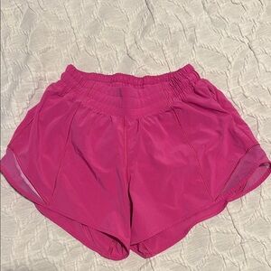 lululemon low-rise lined shorts